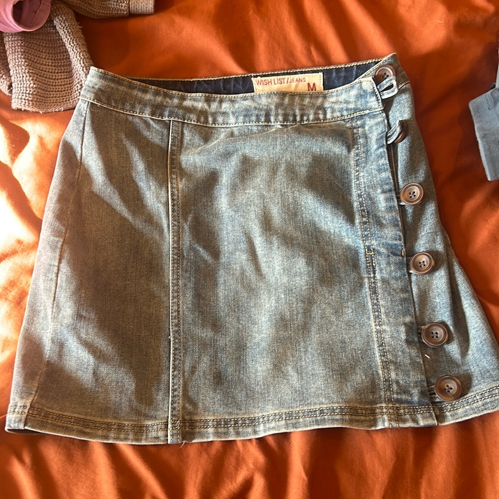 Jean skirt